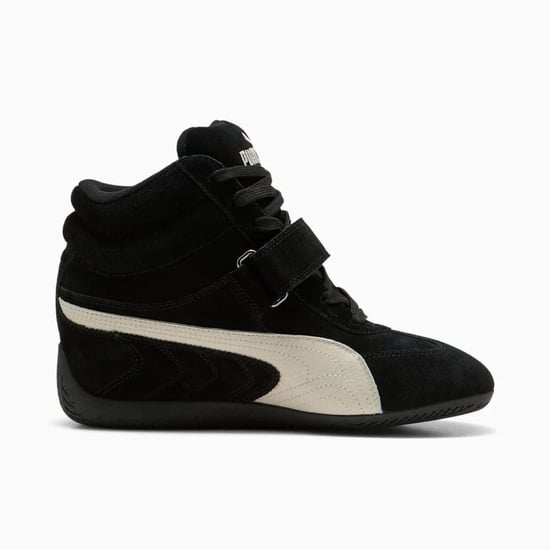 Puma Speedcat Wedge OG Suède Dames Zwart/Wit Sneakers - Image 2