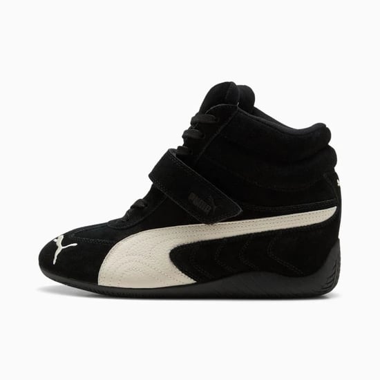 Puma Speedcat Wedge OG Suède Dames Zwart/Wit Sneakers - Image 3