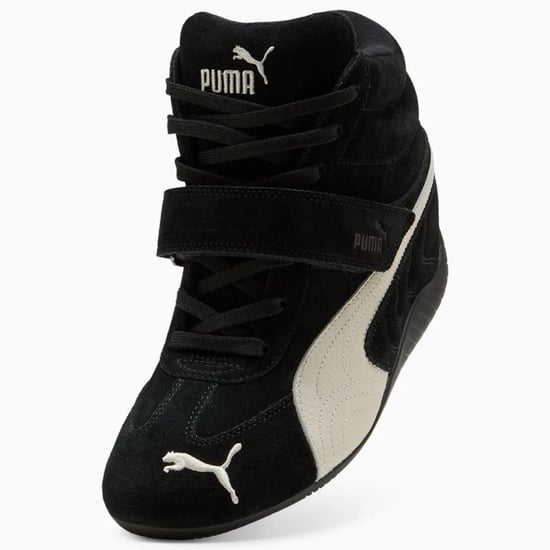 Puma Speedcat Wedge OG Suède Dames Zwart/Wit Sneakers - Image 4