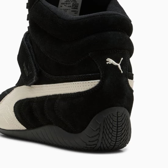 Puma Speedcat Wedge OG Suède Dames Zwart/Wit Sneakers - Image 5