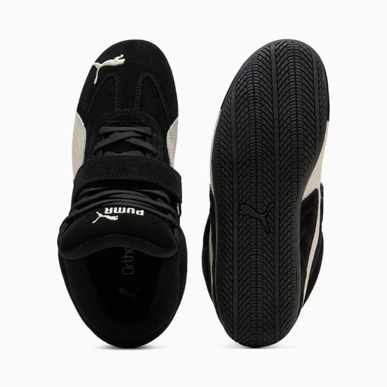 Puma Speedcat Wedge OG Suède Dames Zwart/Wit Sneakers - Image 6