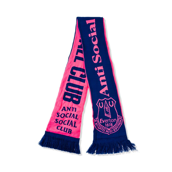 ASSC X Everton FC Evertonain Scarf - Blue/Pink - Image 2