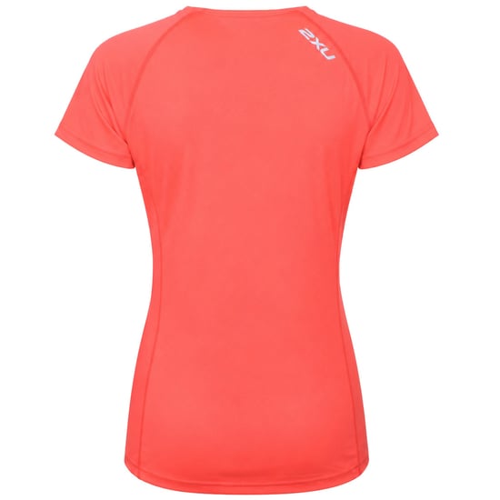 2XU Active Run Womens Orange T-Shirt - Image 2