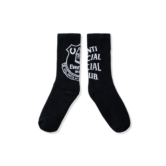 ASSC X Everton FC Premier Socks - Black - Image 3