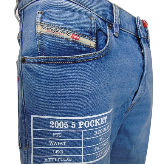 Diesel 2005 D-fining Blauwe Denim Broek - Image 3