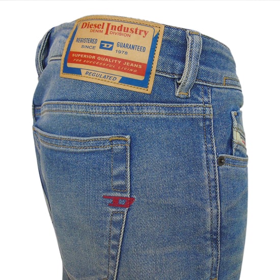 Diesel 1979 Sleenker Blauwe Denim Jeans - Image 3