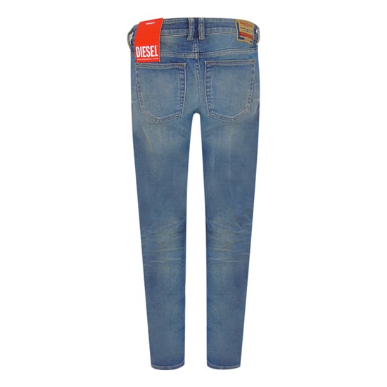 Diesel 1979 Sleenker Blauwe Denim Jeans - Image 4