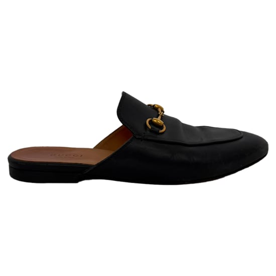 Gucci Princetown Mules in Zwart Leer - Image 1