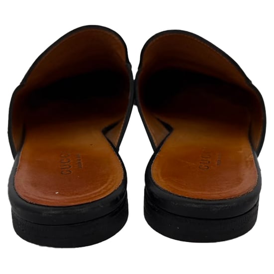 Gucci Princetown Mules in Zwart Leer - Image 3