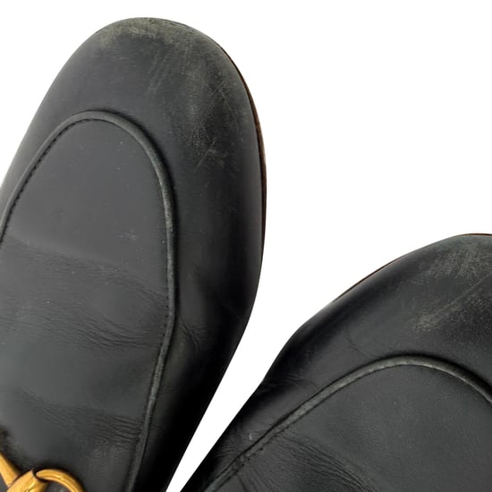 Gucci Princetown Mules in Zwart Leer - Image 6