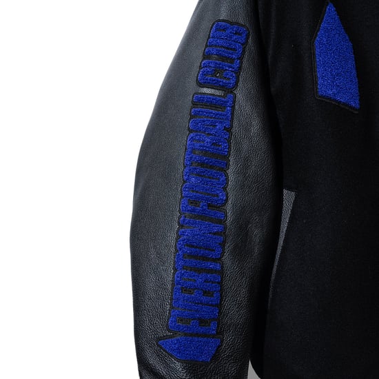 ASSC X Everton FC Evertonian Varsity Jacket - Black - Image 3