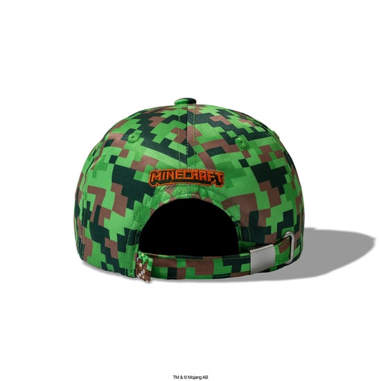 ASSC x Minecraft Pixel Camo 6P Hats in Green - Image 3