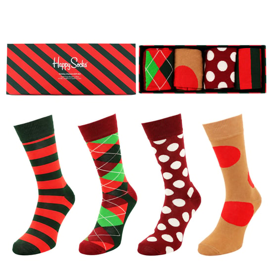 Happy Socks 4-Pack Christmas Cracker Multicolour Gift Set - Image 1