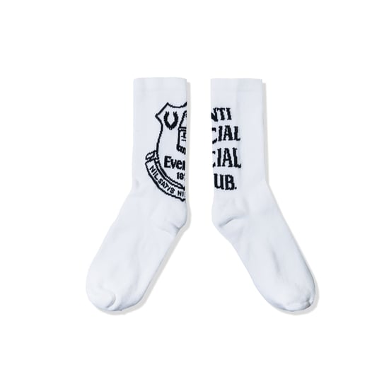 ASSC X Everton FC Premier Socks - White - Image 1