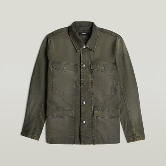 G-Star D29918 e172 h514 vinted dust asfalt heren overshirt/jasje - Image 1