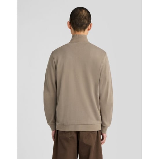 Lyle and Scott Ml2022vt loopback quarter zip- ash - Image 3