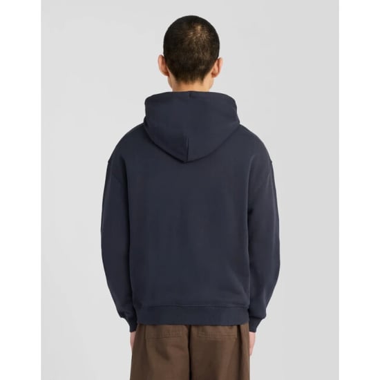 Lyle and Scott Ml2628v dark navy loose fit hooded sweater - Image 3