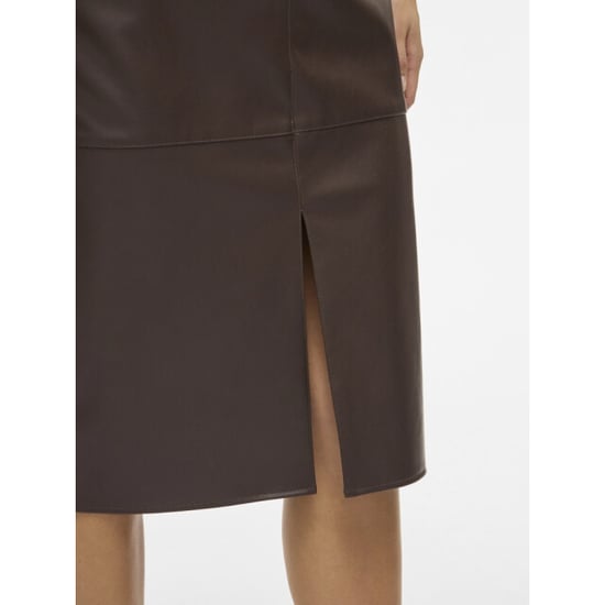 Vila Vidagmar hw midi coated skirt noos - - Image 2