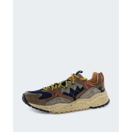 Flower Mountain Heren robuuste herensneaker met suède details - Image 4