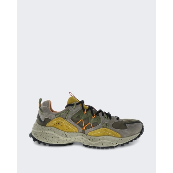 Flower Mountain Heren leren sneaker met vetersluiting - Image 3