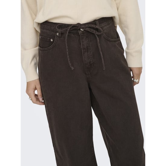 Only Onlgianna mw straight dnm brown denim - - Image 6