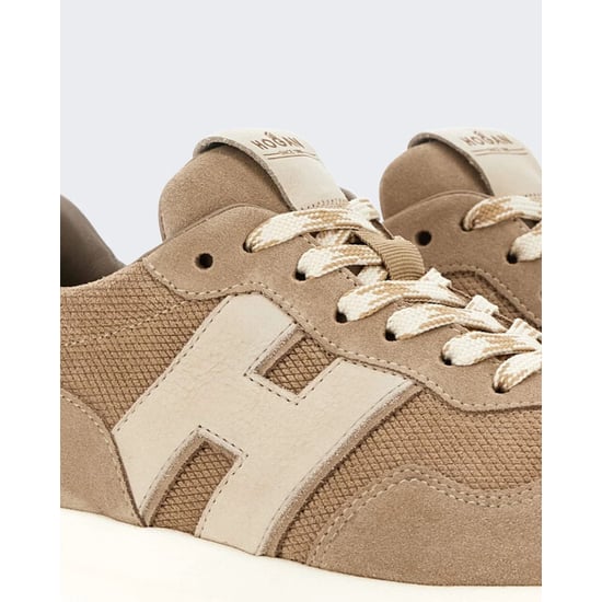 Hogan Dames sneaker h641 allacciato h patch-brown (2) - Image 3