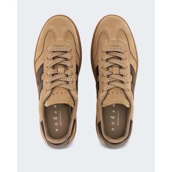 Hogan Dames leren sneaker met vetersluiting - Image 4