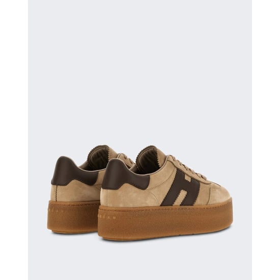 Hogan Dames leren sneaker met vetersluiting - Image 6