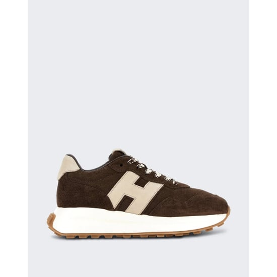Hogan Dames sneaker h641 allacciato h patch-brown (3) - Image 1