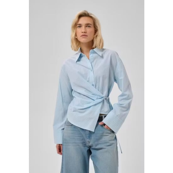 My Essential Wardrobe bella belt shirt 10705659 109836 angell falls striped - Image 1