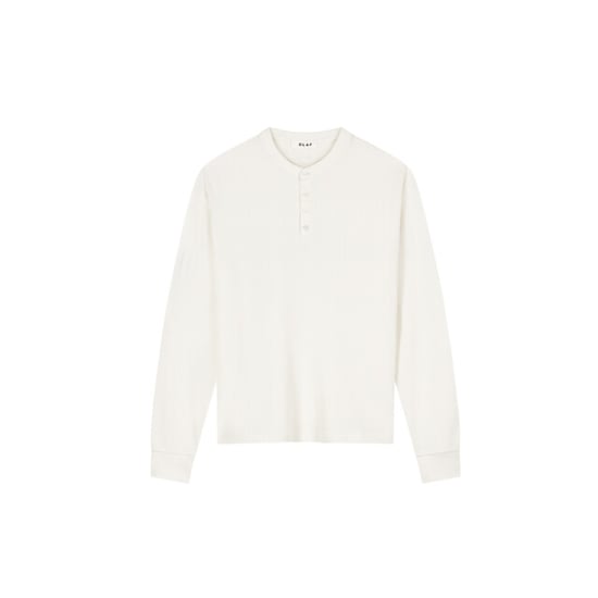 Olaf Waffle henley longsleeves m260107 - Image 1