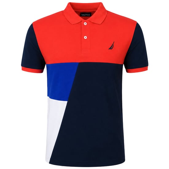 Nautica Shawe Mens Red Polo Shirt - Image 1