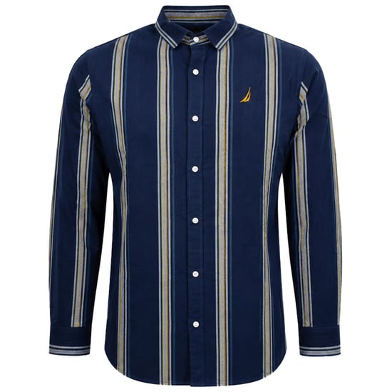 Nautica Gallion Mens Dark Navy Shirt - Image 1