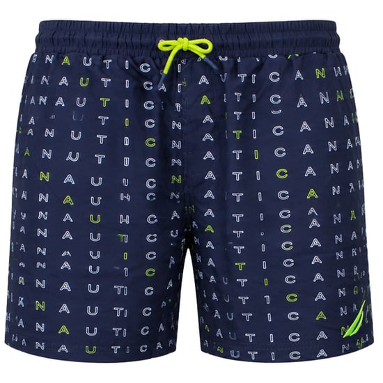 Nautica Bradwell 6inch Mens Navy Swim Shorts - Image 1