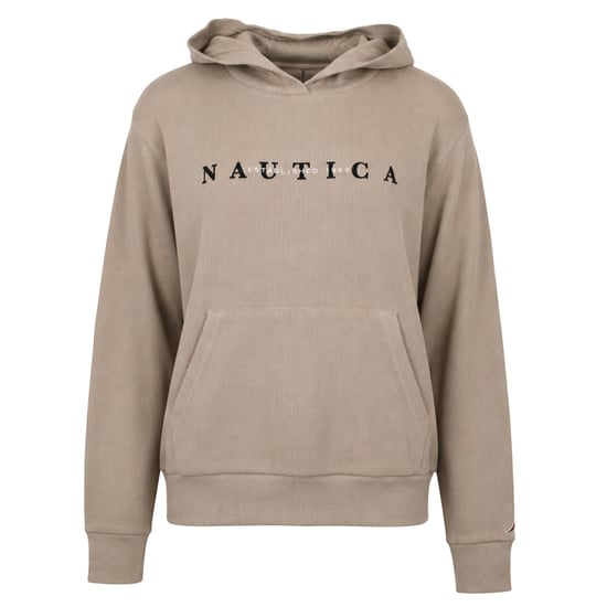 Nautica Luna Womens Taupe Hoodie - Image 1