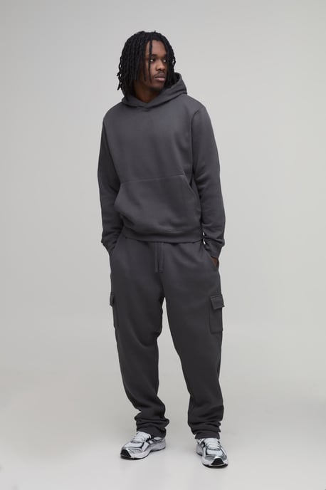 Tall Boxy Hooded Cargo Tracksuit - Image 1