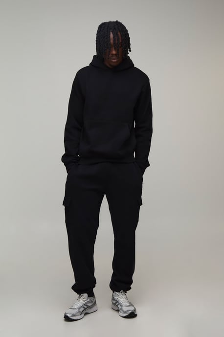Tall Boxy Hooded Cargo Tracksuit - Image 1