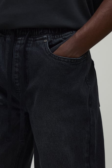Mixed Animal Print Relaxed Fit Jeans - Image 3