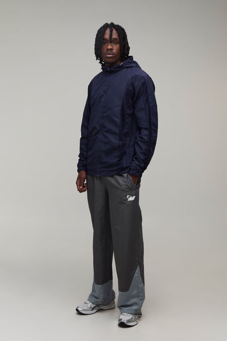 Tall Regular Fit Tonal Colour Block M Star Hooded Jacket - Image 4