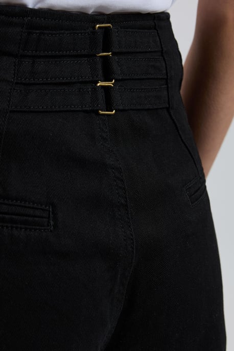Denim Seam Detail Wide Leg Jean - Image 4