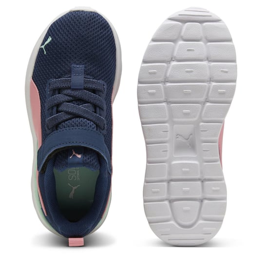 Boys Puma Kids Anzarun Lite Ac+ Low Top Trainers in PrsnBl-Pnkscp-M - Image 3