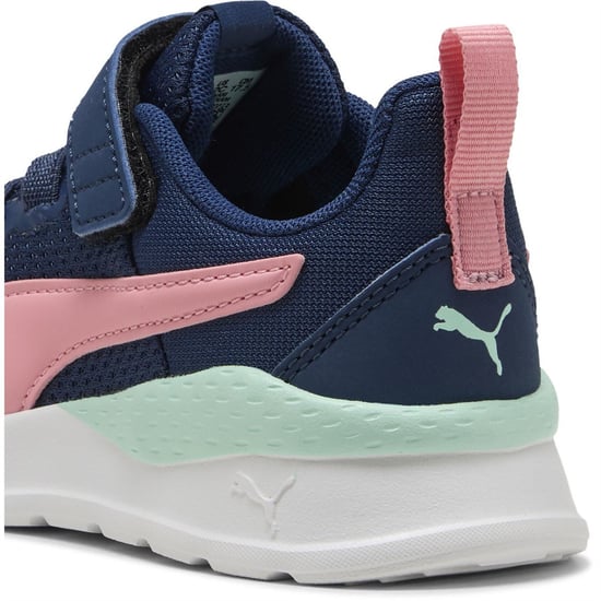 Boys Puma Kids Anzarun Lite Ac+ Low Top Trainers in PrsnBl-Pnkscp-M - Image 5