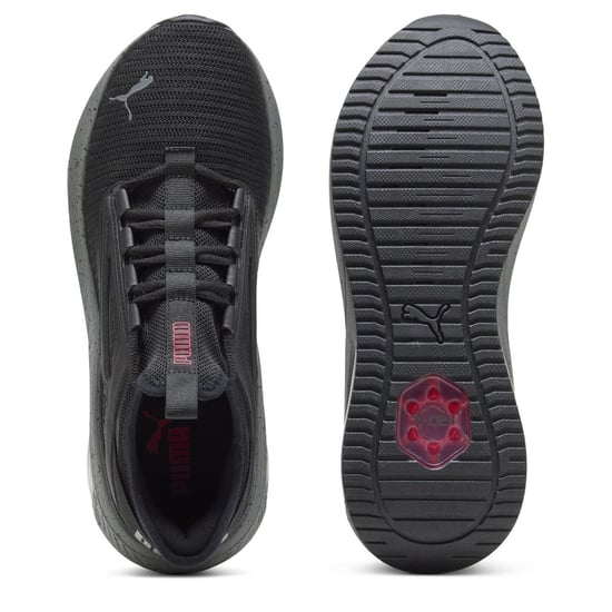Men's Puma X Cell Ayro Running Shoes in Puma Black-Co - Image 3