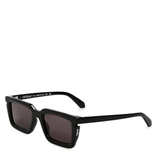 Accessories Off White Uv Protection Square Sunglasses in Black Dark Grey - Image 1