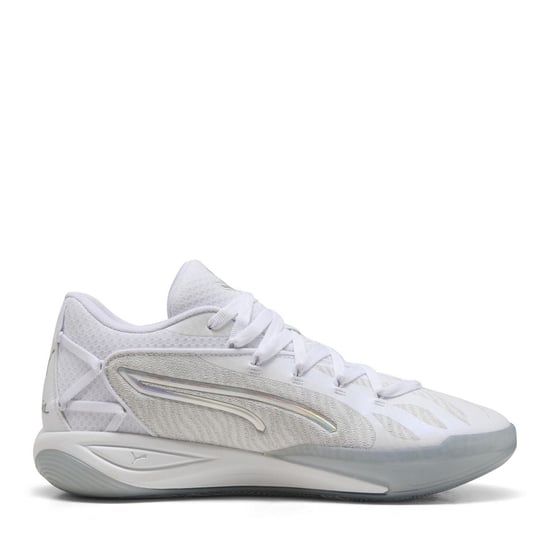 Women's Puma Stewie 4 Basketball Trainers in Puma White - Image 5
