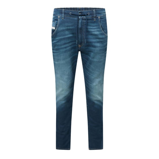 Men's Diesel Krooley E Ne Sweat Tapered Jeans in Blue Denim - Image 1