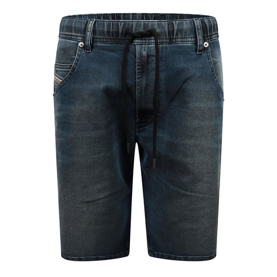 Men's Diesel Krooley Ne Short Denim Shorts in Blue Denim - Image 1