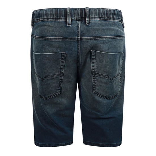 Men's Diesel Krooley Ne Short Denim Shorts in Blue Denim - Image 2