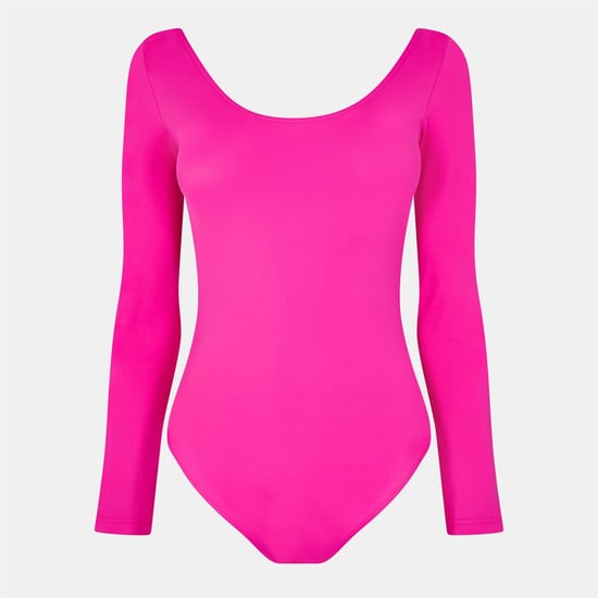 Women's Balenciaga Stretch Bodysuit in Lipstick Pink - Image 1