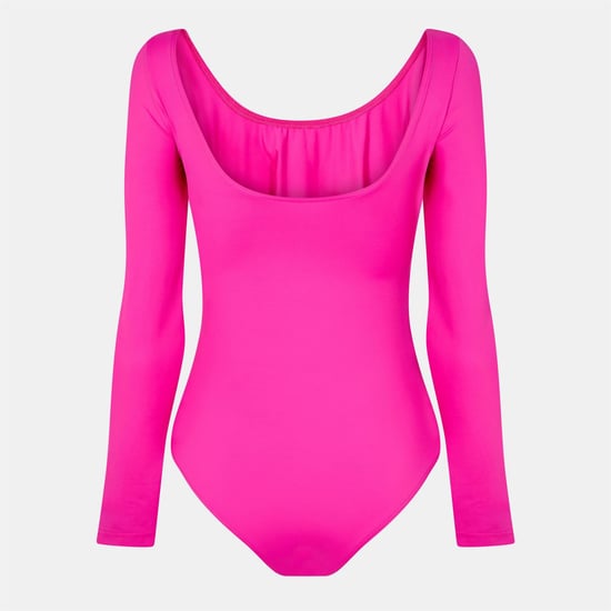 Women's Balenciaga Stretch Bodysuit in Lipstick Pink - Image 2